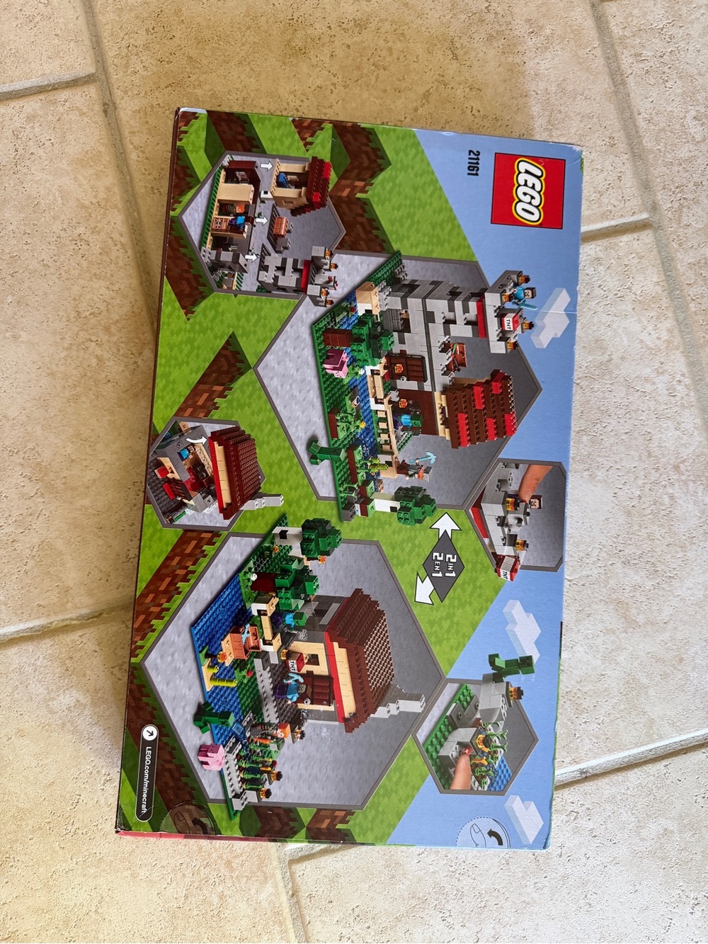 LEGO Minecraft 21161 The Crafting Box 3.0 - new in box